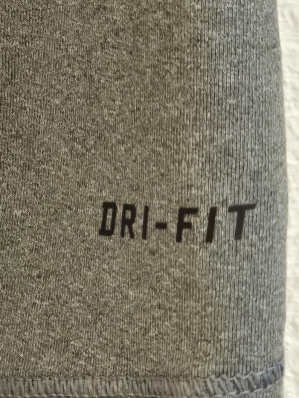 Nike Pro Dri-FIT Grey Fitted V-Neck Short Sleeve Training Shirt Size S - Picture 5 of 7